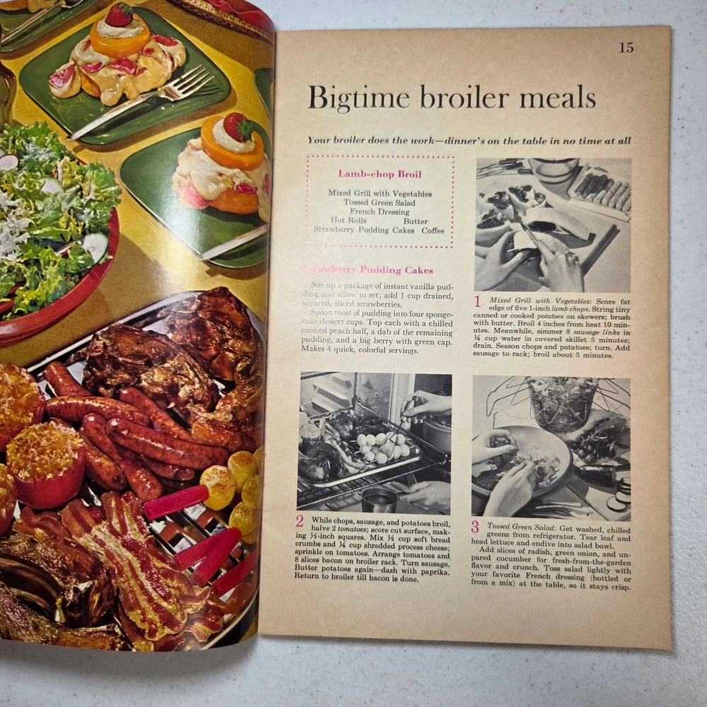 Shortcut Cooking Meredith Corporation 1969 First Printing Vintage Cookbook